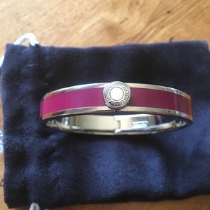 Coach enamel bracelet / bangle - purple/pink